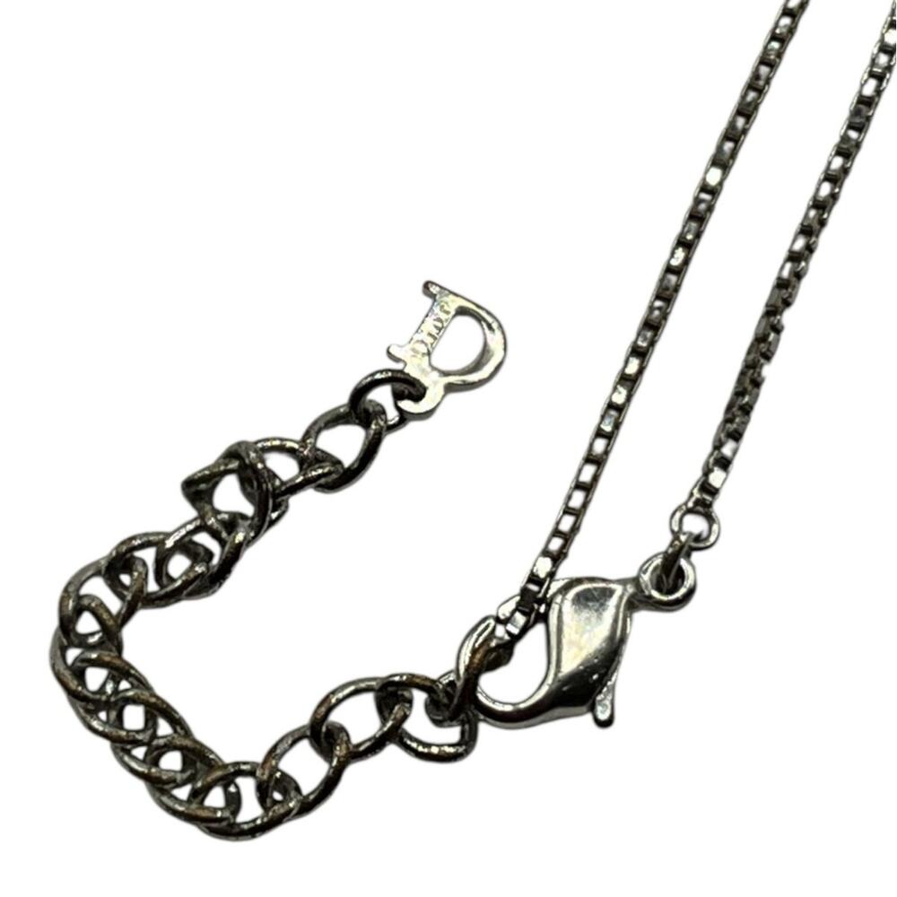 17. Dior Light Blue Trotter Necklace - Picture 8 of 9